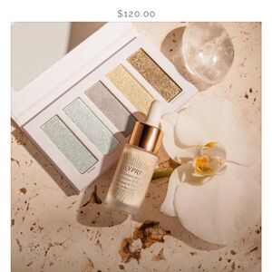 New Kypris illuminating eye serum & primer and shimmer palette